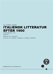 Italiensk litteratur efter 1900 FS23