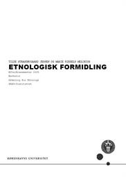 Etnologisk formidling ES25
