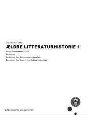 Ældre Litteraturhistorie 1 ES26