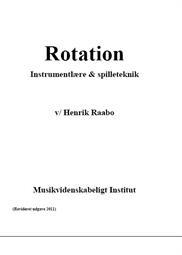 Rotation - Instrumentlære & Spilleteknik ES26+FS27