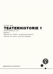Teaterhistorie 1 ES25