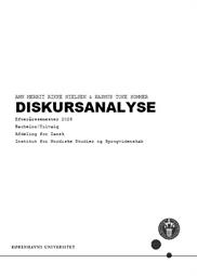 Diskursanalyse ES25