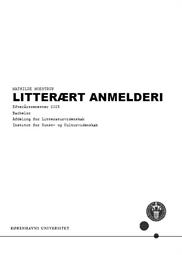 Litterært anmelderi ES25