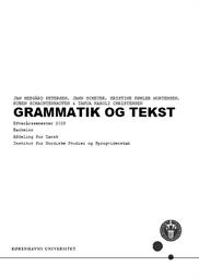 Grammatik og tekst ES25