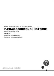 Pædagogikkens historie ES26